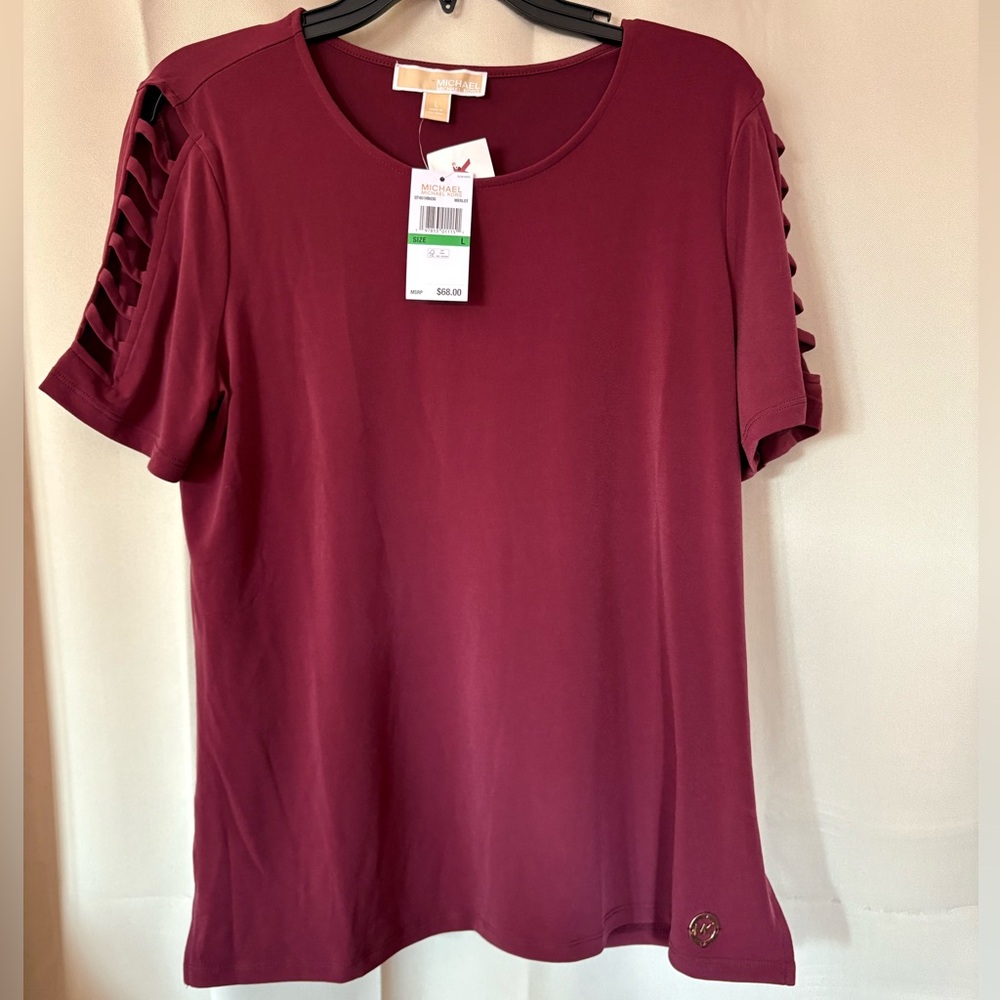NWT Michael Kors Women’s Short Sleeve Blouse